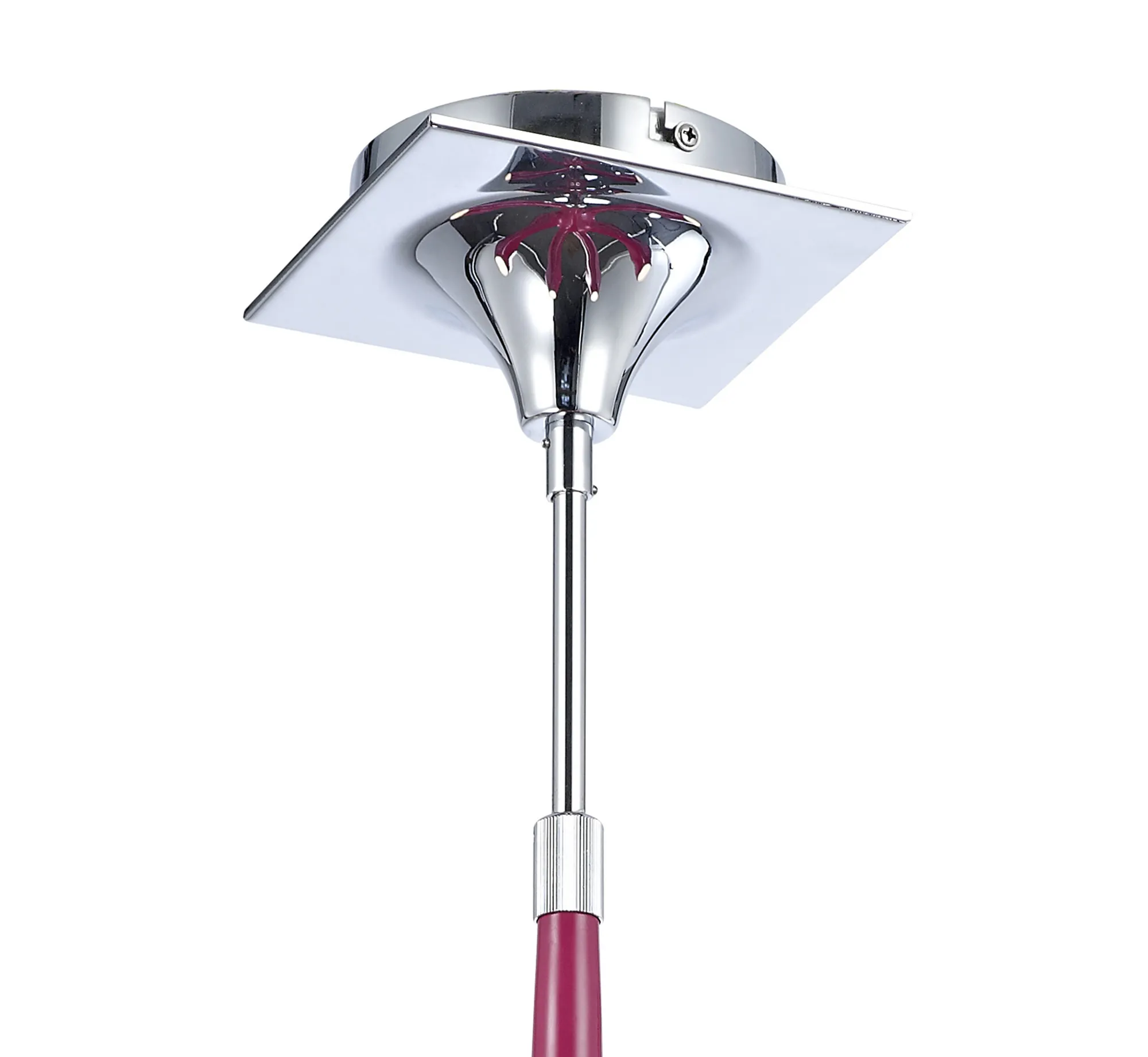 Ora Telescopic/Semi Flush 6 Light Gloss Purple M1580/PU  Mantra Ora Gloss Purple